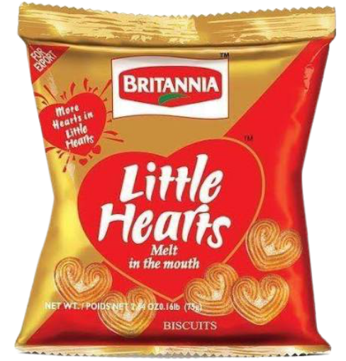 Picture of Little Hearts (Britannia) 75g