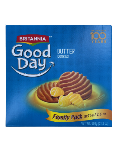 Picture of Good Day Butter Cookies (Britannia) 600g