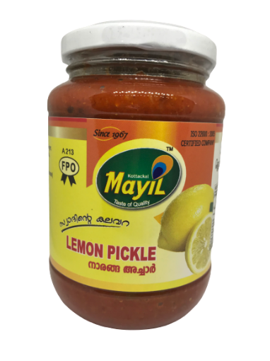 Picture of Lime Pickle / Lemon Pickle (Mayil) 400 g