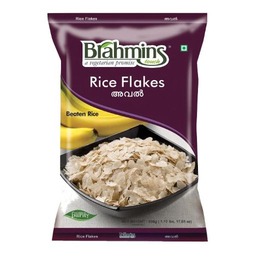 Picture of Rice Flakes / White Aval (Brahmins) 500 g