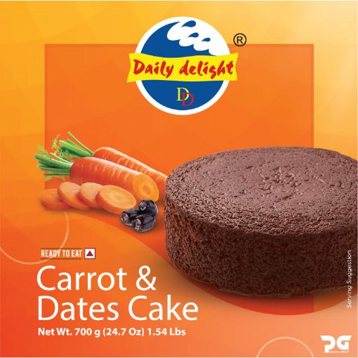 Picture of Carrots and Dates Cake (Daily Delight) 700 g