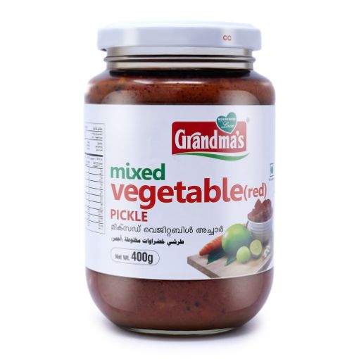 Picture of Mixed veg Pickle White (Grandma's) 400g