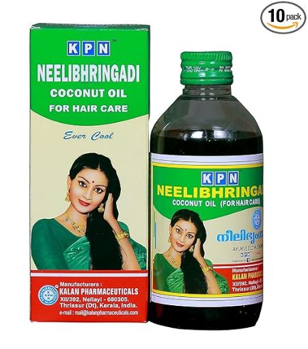 Picture of Neelibhringadi Hair Oil Coconut Oil Based (KPN) 200 ml