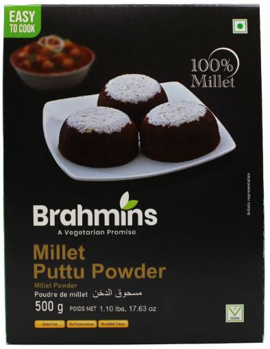 Picture of Millet Puttu Powder - Brahmins 500 gm