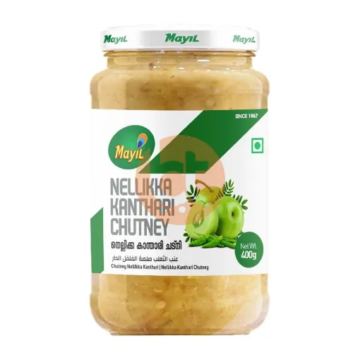 Picture of Nellikka Kanthari Chutney (Mayil) 400 gm