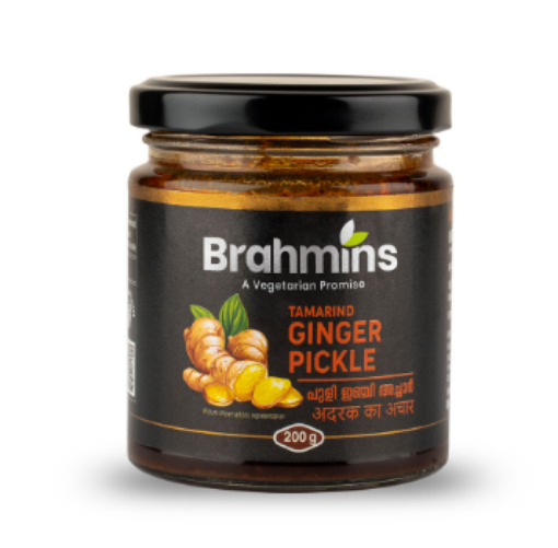 Picture of Puliyinchi / Ginger Pickle (Brahmins) 400 g