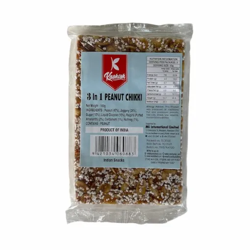 Picture of Peanut Chikki/ candy bar (Kashish) 100 gm