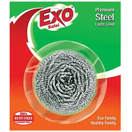Picture of Exo Steel 2 in 1 Steel Spong (Jyothy Labs) 18gm 