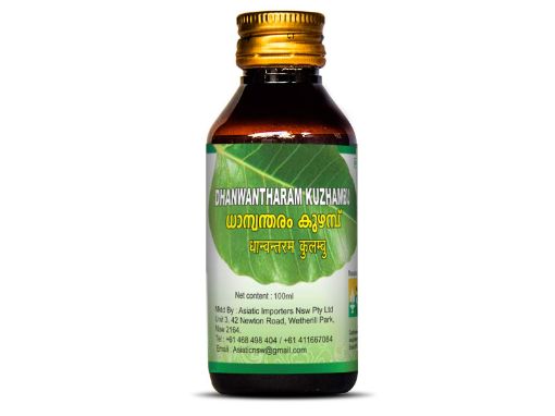 Picture of Dhanwantharam Enna (Kandamkulathy) 100 ml 