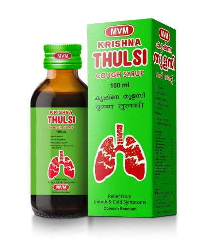 Picture of Krishna Thulasi Cough Syrup 100ml