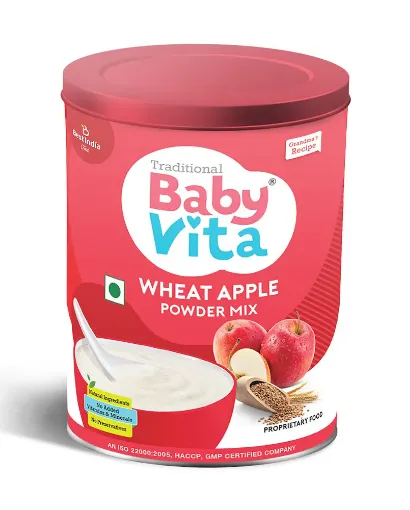 Picture of Wheat Apple Powder (Baby Vita)300 gm
