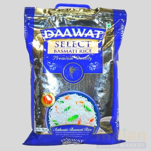 Picture of Basmati Rice, Select (Daawat) 5 kg