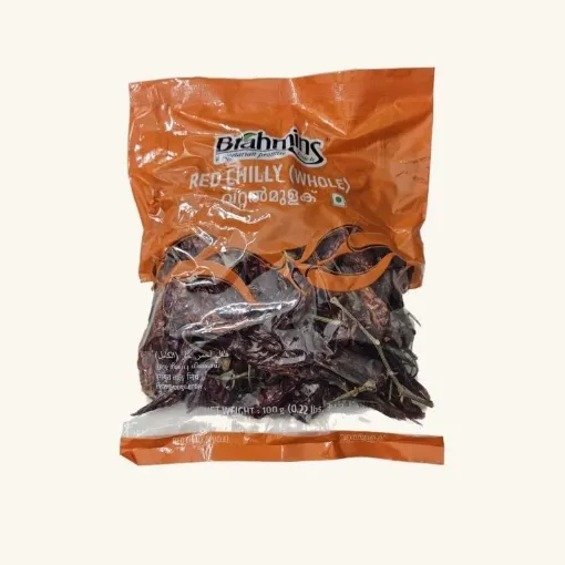 Picture of Red Chilli / Unakka Mulak (Brahmins) 100 g
