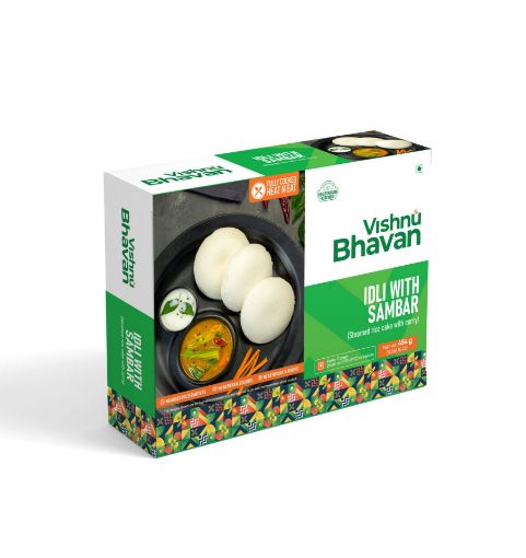 Picture of Idli with Sambar (Vishnu Bhavan) 454 g