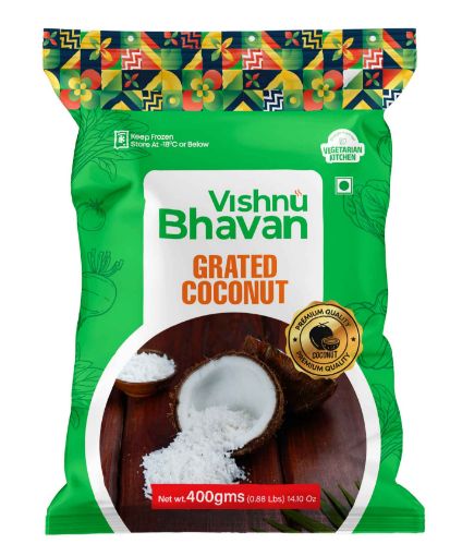 Picture of Grated Coconut (Vishnu Bhavan) 400g 