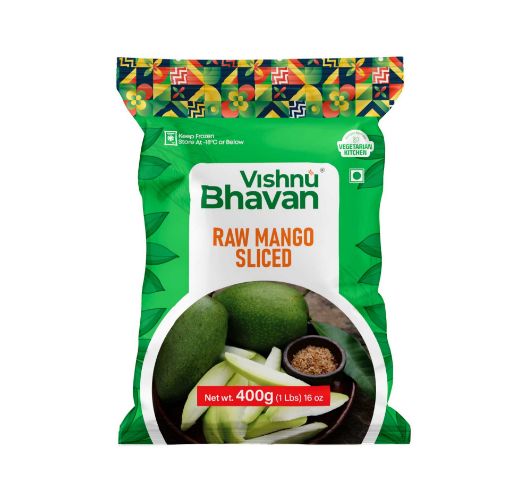 Picture of Cut Mango Green / Raw Mango Sliced (Vishnu Bhavan) 400g