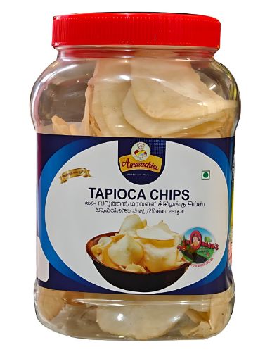 Picture of Tapioca Chips Tin (Ammachies) 150 gm 