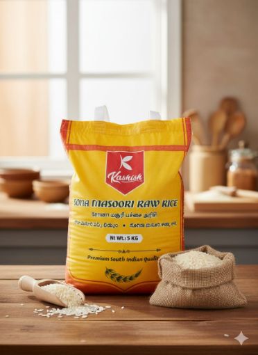 Picture of Sona Masoori Rice (Kashish) 5 kg 