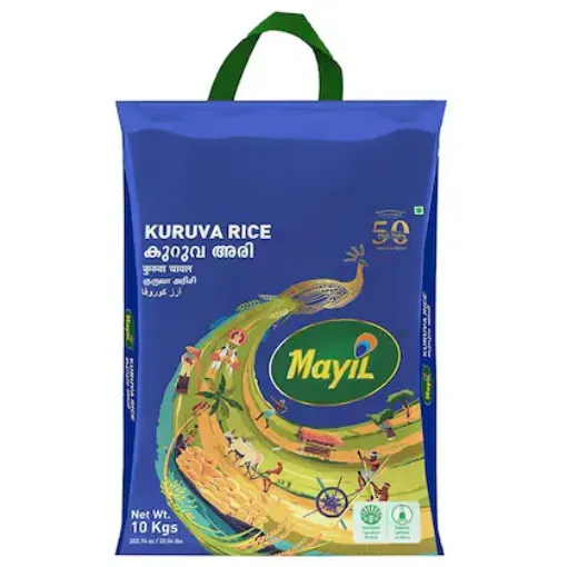 Picture of Kuruva Rice (Mayil)  10 kg 