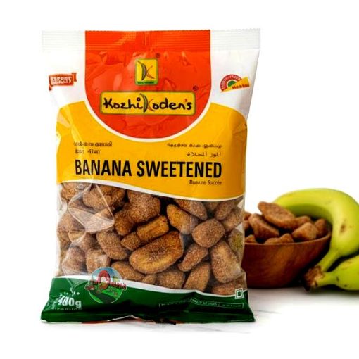 Picture of Sarkara Varatty / Jaggery Coated Banana Chips (Kozhikoden's) 400 g 