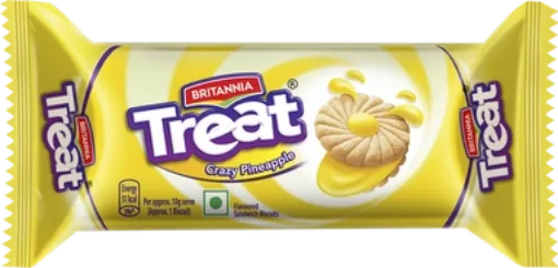 Picture of Creme Treat Pineaple ( Britannia )  100g
