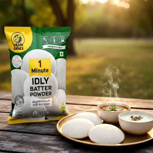 Picture of 1 Minute Idli Batter Powder ( Grain N Grace) 500g