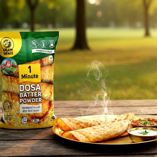 Picture of 1 Minute Dosa Batter Powder ( Grain N Grace) 500g