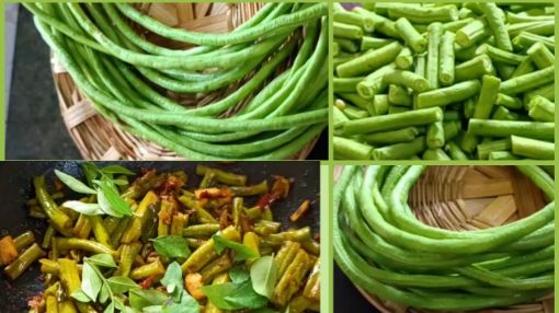 Picture of Long Beans Cut / Achinga Payar (Vishnu Bhavan) 400g