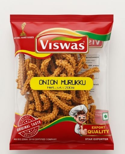 Picture of Onion Murukku (Viswas) 200g