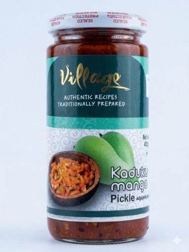 Picture of Kaduku Mango Pickle (Village) 400 gm