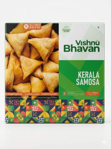 Picture of Kerala Samosa  (Vishnu Bhavan) 454 gm