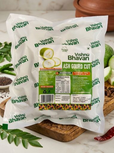 Picture of Ash Gourd Cut\Kumbalanga (Vishnu Bhavan) 400g