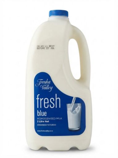 Picture of Fresh Blue Homogenised Milk (Fresh Valley) 2L