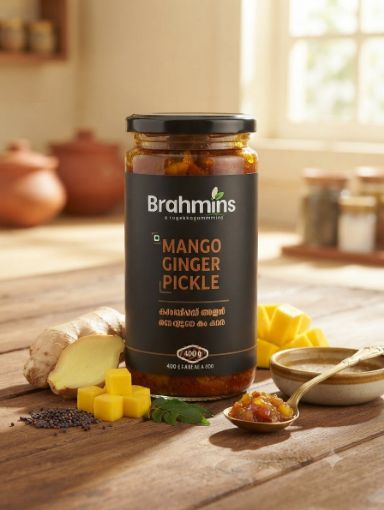 Picture of Mango Ginger Pickle (Brahmins) 400 g
