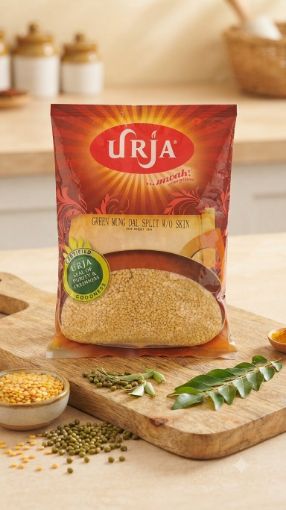 Picture of  Green Mung Dal Split Without Skin (Urja) 1 kg